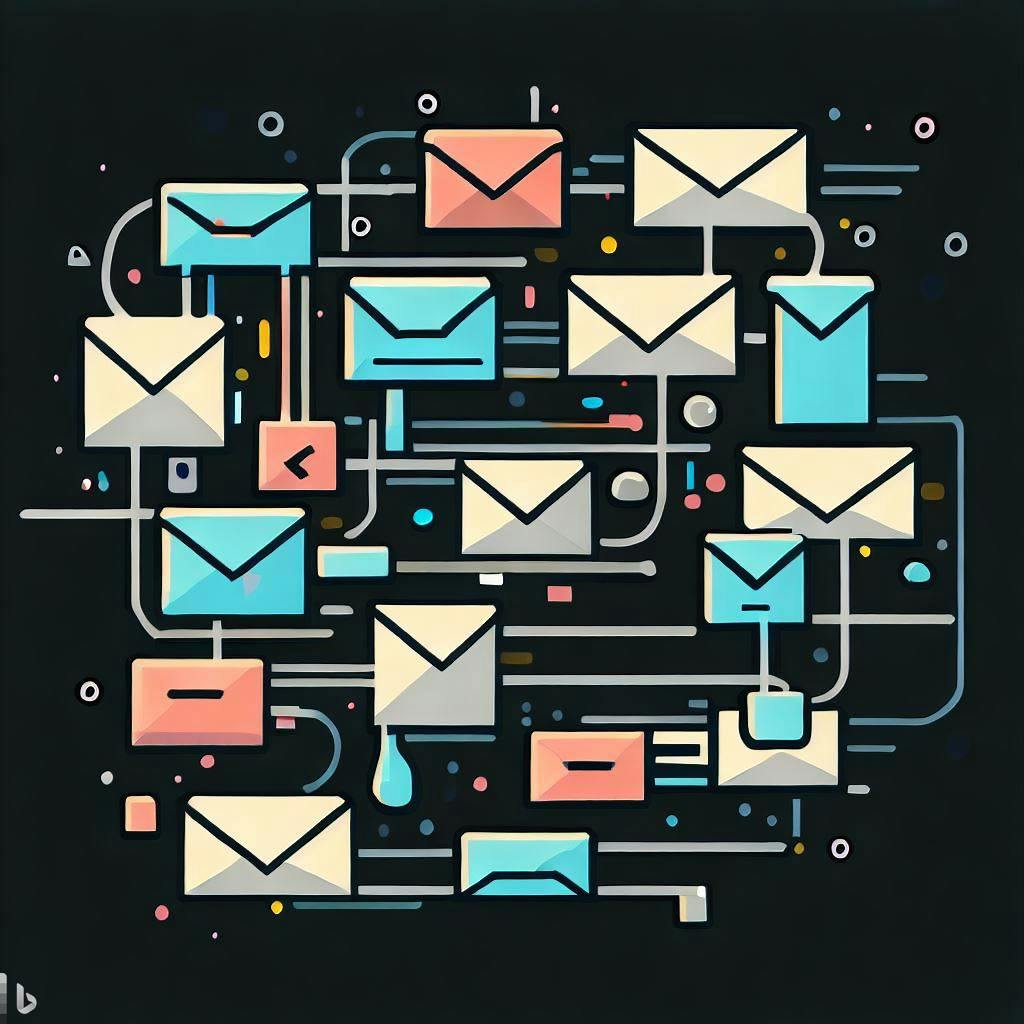email network illustration